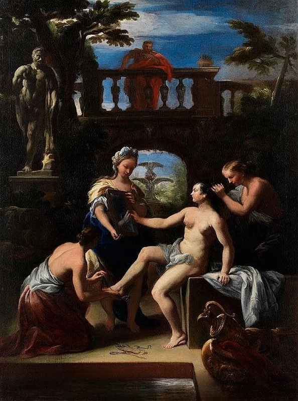 Betzabea al bagno